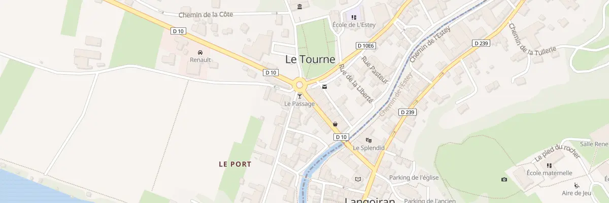 Plan du 6 Rue Lieutenant Rouch au Tourne