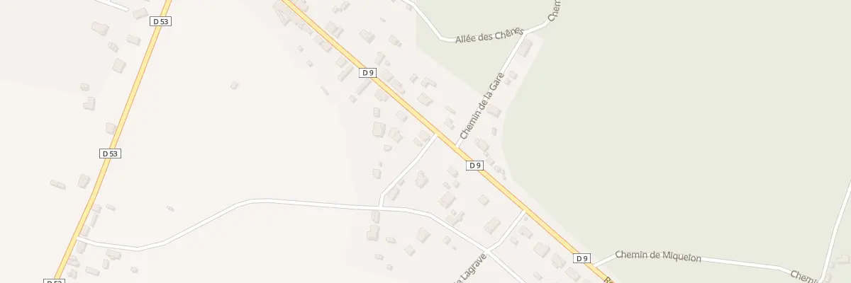Plan du 364 Rte de Roquefort à Lencouacq