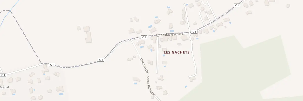 Plan du 2B Che de Chante Rainette à Bonnetan