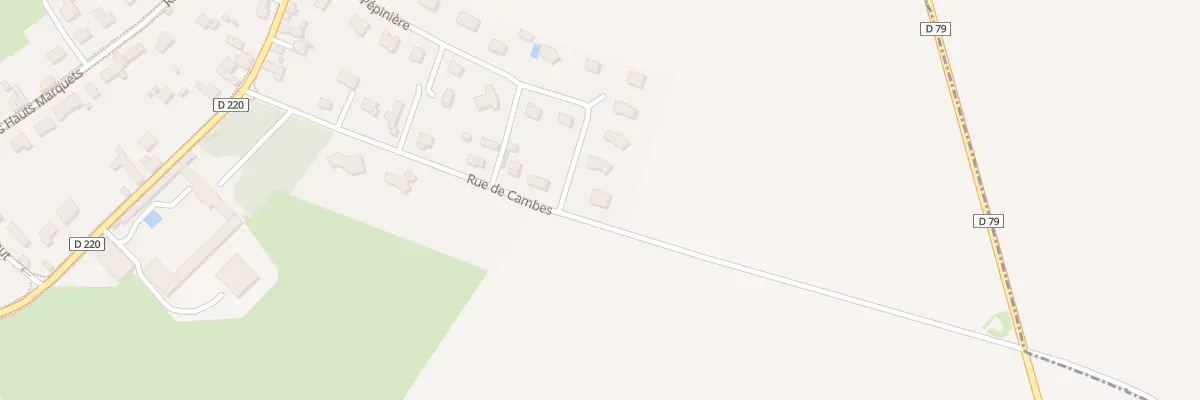 Plan du 23 Rue de la Pépinière à Villons-les-Buissons