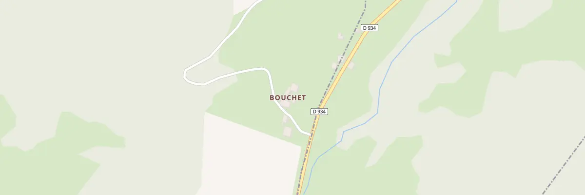 Plan du 1001 Rte de Pau à Bescat