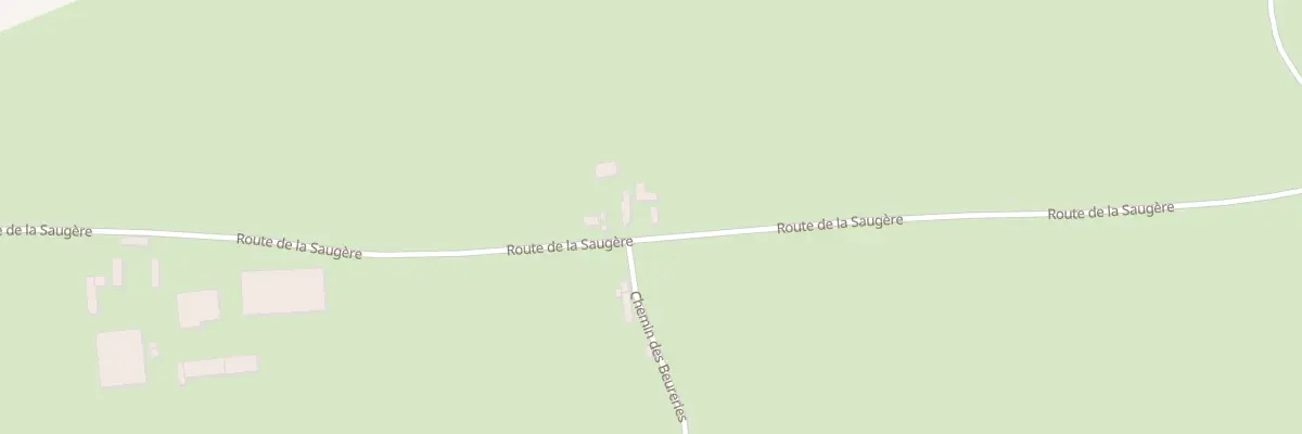 Plan du 1205 Rte de la Saugère à Évron
