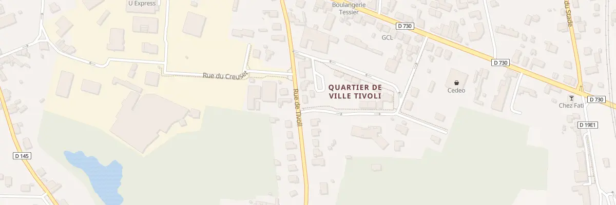 Plan du 7 Rue de Tivoli à Montendre