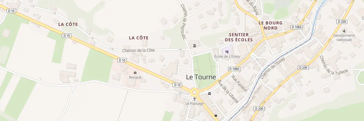 Plan du 3 Rue de Mores au Tourne
