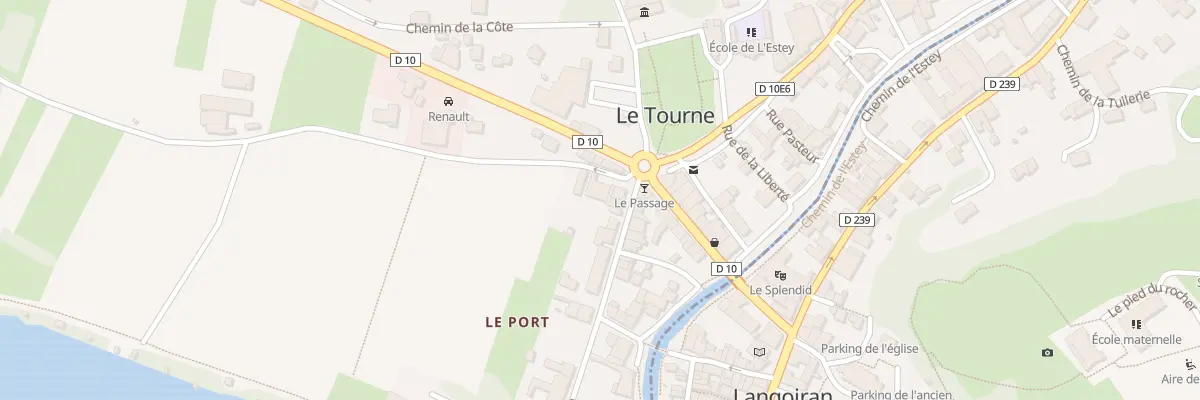 Plan du 7 Che de la Palue au Tourne