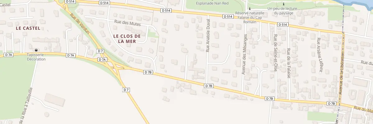 Plan du 181B Rue du Général de Gaulle à Bernières-sur-Mer