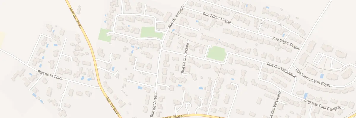 Plan du 10 Rue de la Corciale à Chauray