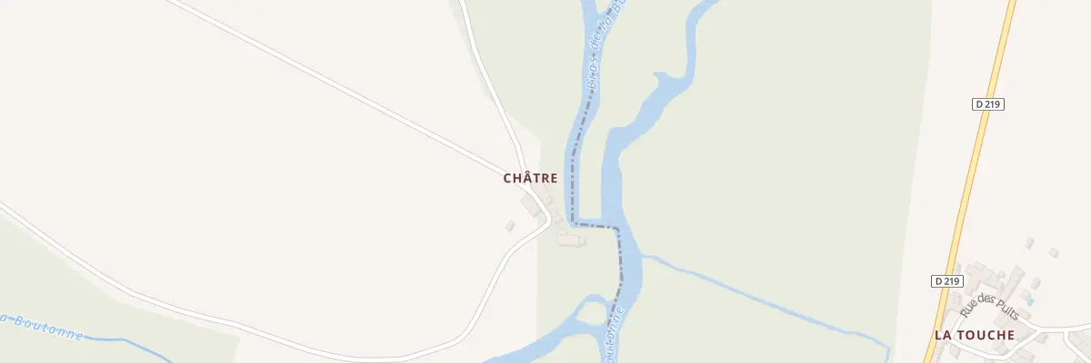 Plan du 4 Moulin de Chatre à Saint-Séverin-sur-Boutonne