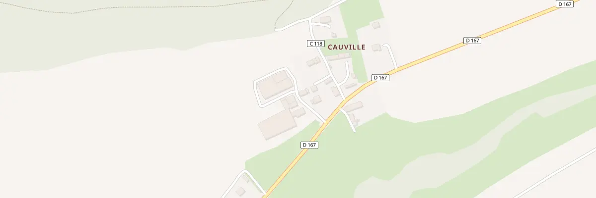 Plan du 5052 Cauville à Pierrefitte-en-Cinglais