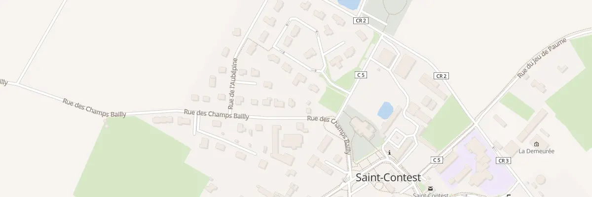 Plan du 4 Rue des Champ Bailly à Saint-Contest