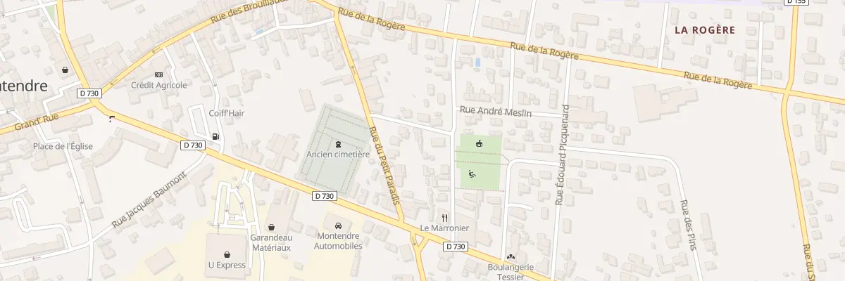 Plan du 26 Rue des Chaumes à Montendre