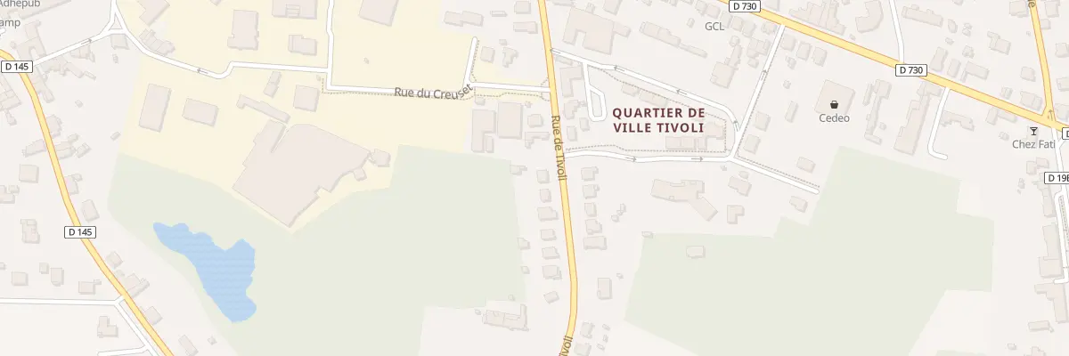 Plan du 14 Rue de Tivoli à Montendre