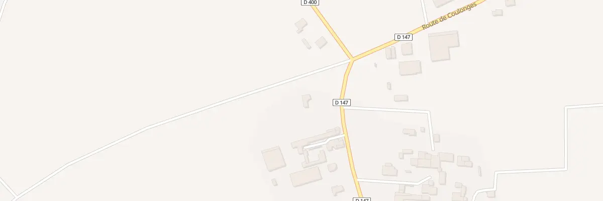 Plan du 38 Rte de Coulonges à Ars