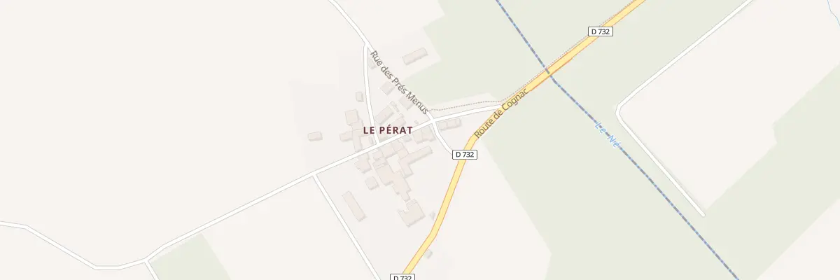 Plan du 1 Rue du Perat à Salignac-sur-Charente