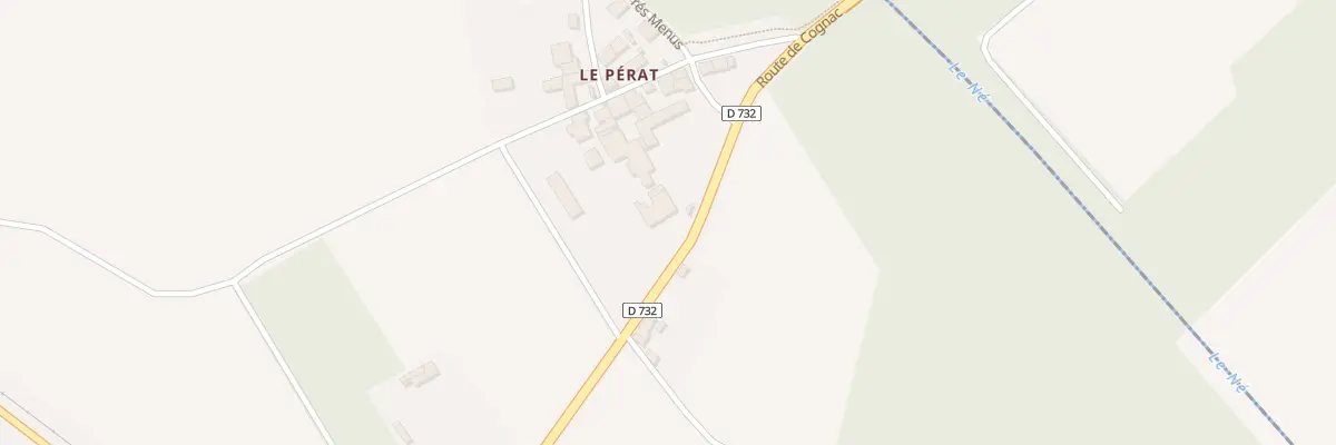 Plan du 25 Rte de Cognac à Salignac-sur-Charente