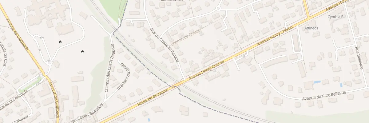 Plan du 4 Rue du Creux au Renard à Caen