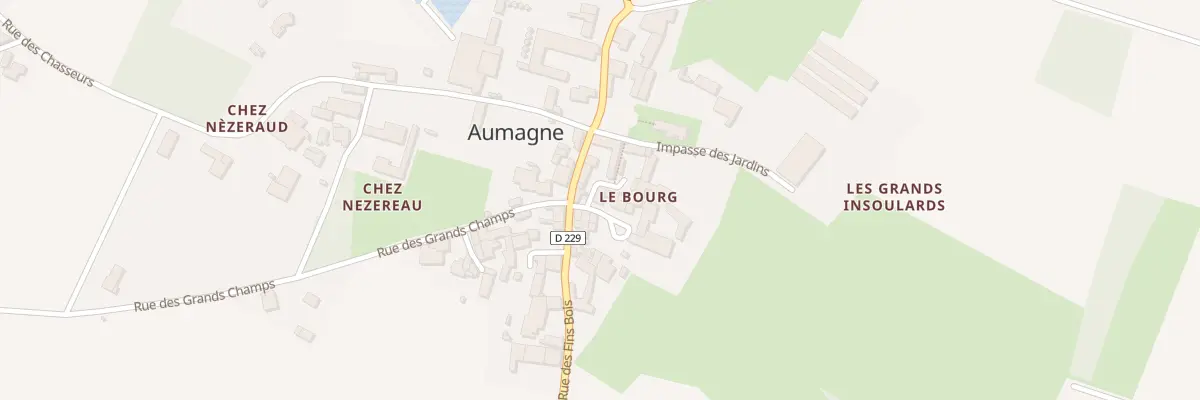 Plan du 1 Pl des Tilleuls à Aumagne