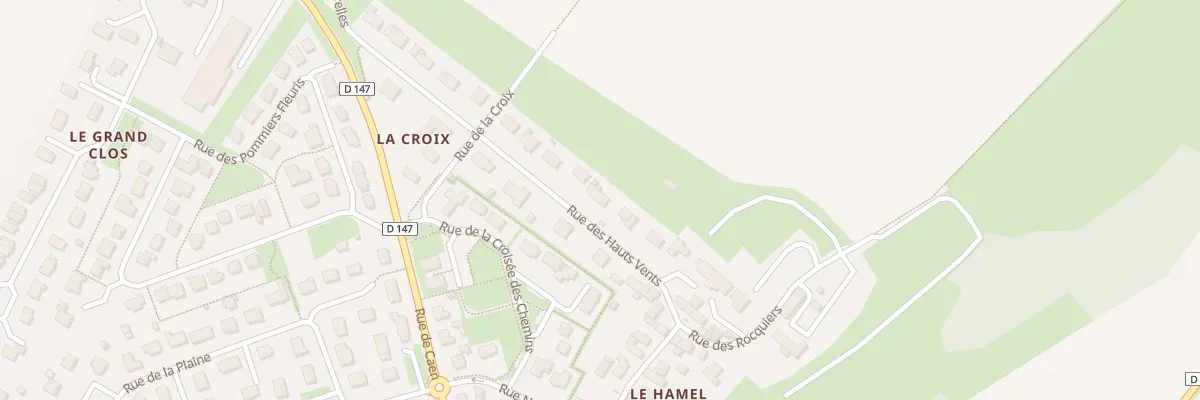 Plan du 19 Rue des Hauts Vents à Feuguerolles-Bully