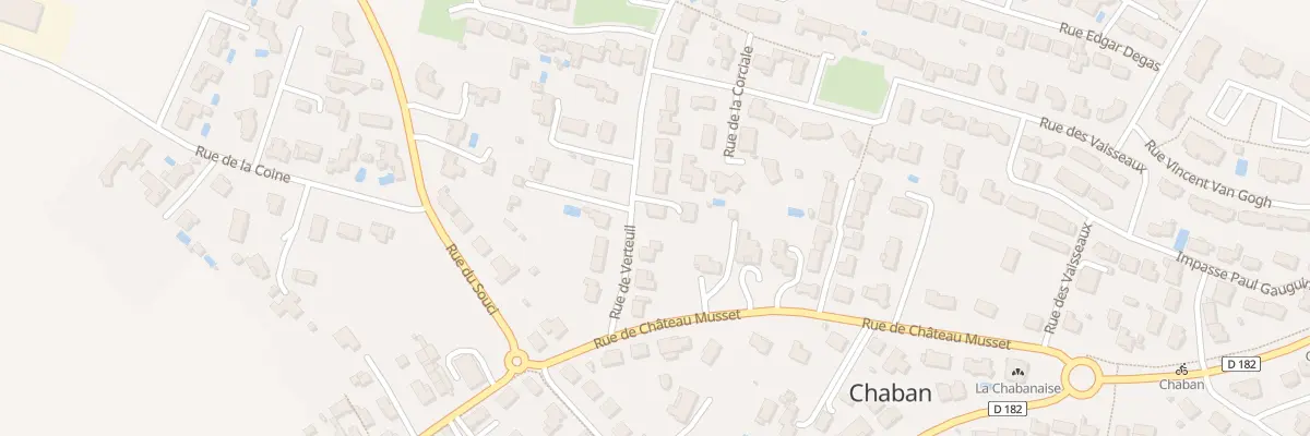Plan du 16 Rue de Verteuil à Chauray
