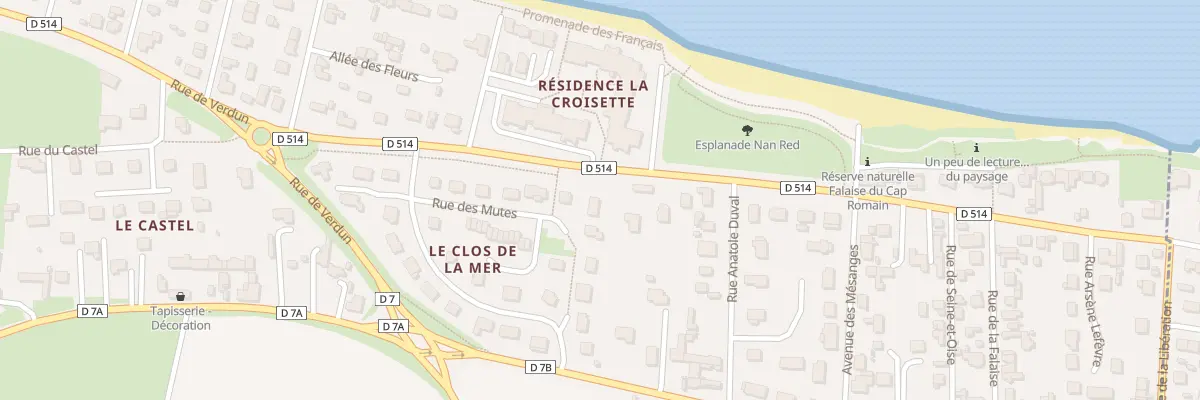 Plan du 167 Rue des Mutes à Bernières-sur-Mer