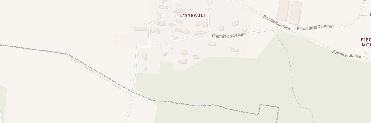 Plan du 9 Rue de l’Aireau à Blaison-Saint-Sulpice