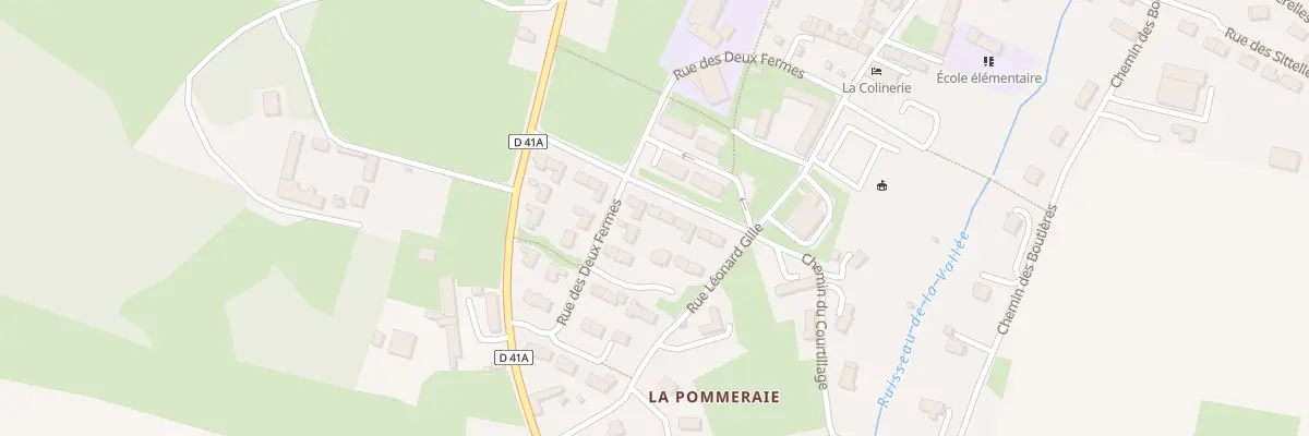 Plan du 18 Rue du Grand Pré à Laize-Clinchamps