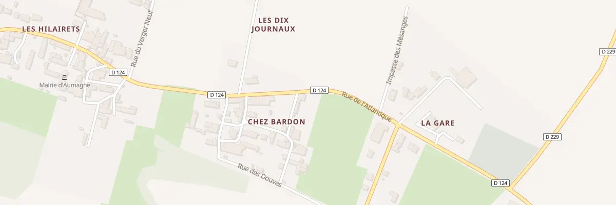 Plan du 11 Rue de l’Atlantique à Aumagne