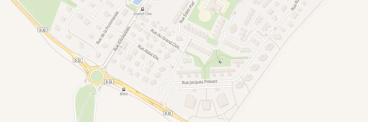 Plan du 61 Rue Jacques Prévert à Saint-Contest