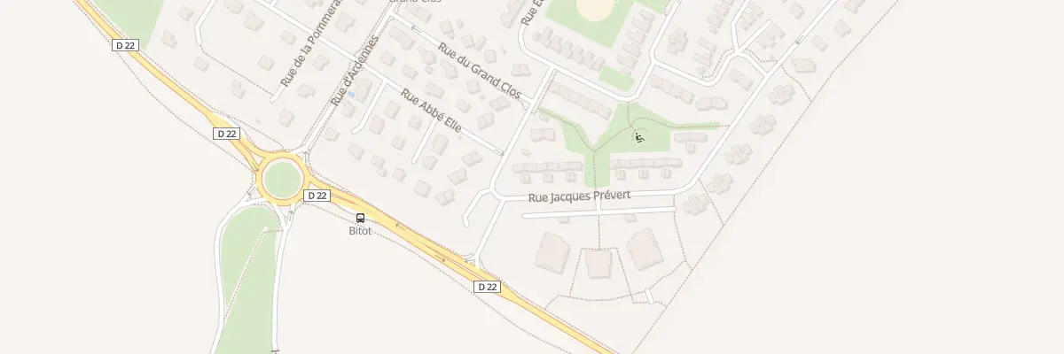 Plan du 3 Rue Jacques Prévert à Saint-Contest