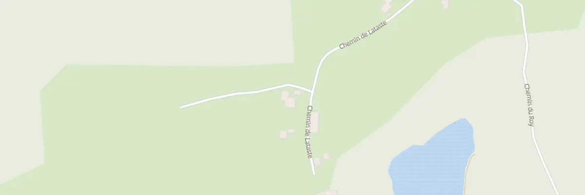 Plan du 650 Che de Lataste à Saint-Loubouer