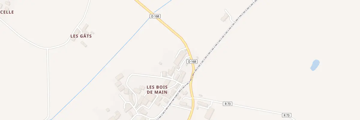 Plan du 926 Rte des Bois de Main à Lys-Haut-Layon