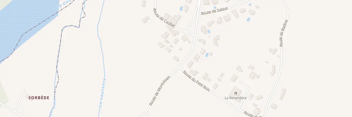 Plan du 73 Rte de Montussan à Saint-Sulpice-et-Cameyrac
