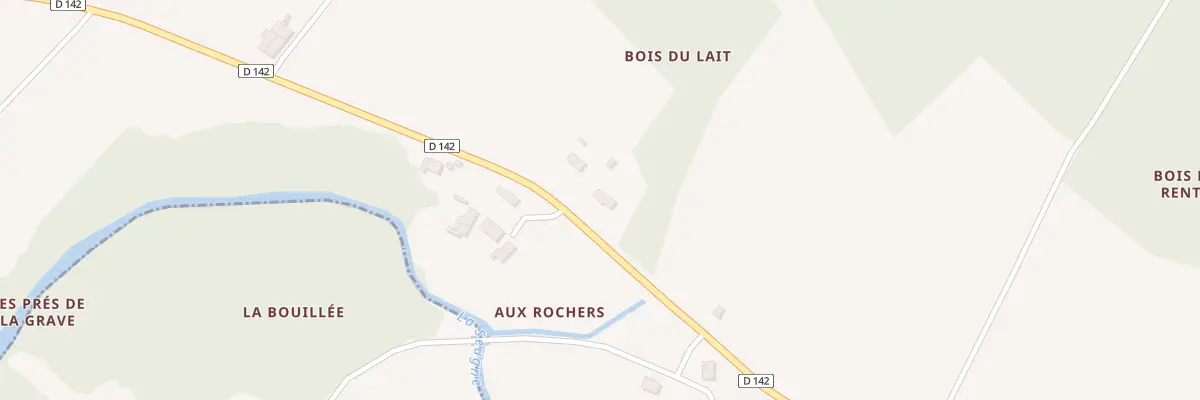 Plan du 12 Rte de Jonzac à Champagnac
