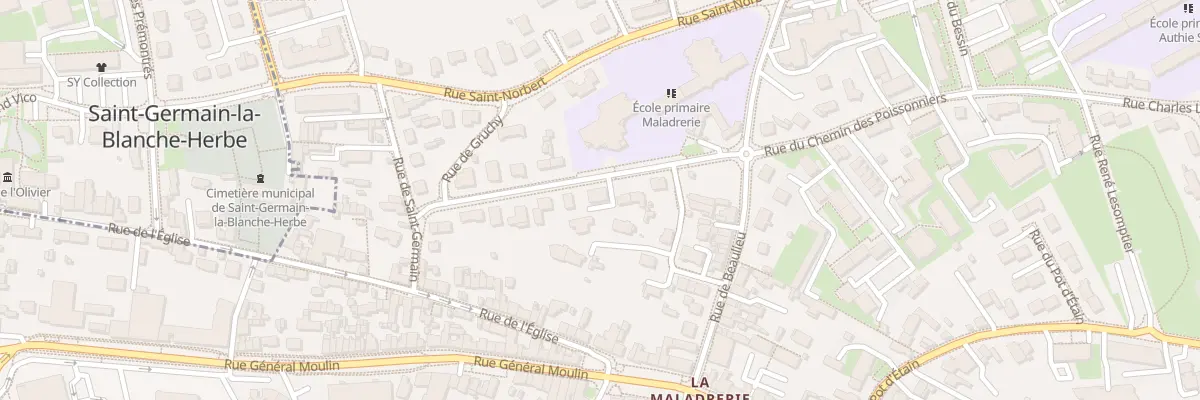 Plan du 15 Rue du Cheminet à Caen