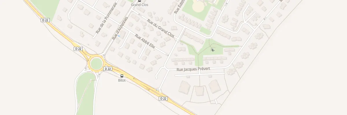 Plan du 1 Rue Jacques Prévert à Saint-Contest