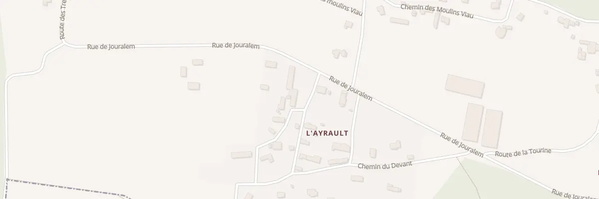 Plan du 7 Rue de Jouralem à Blaison-Saint-Sulpice