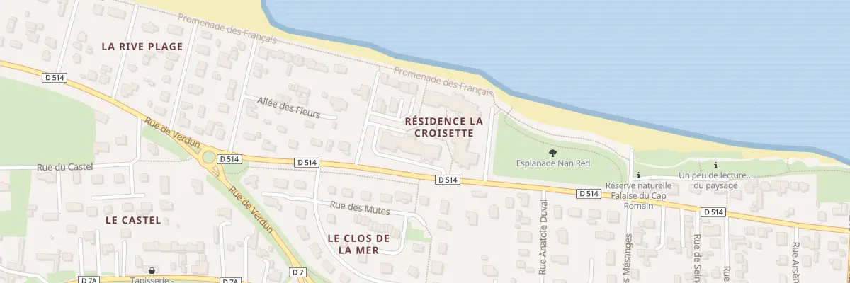 Plan du 311 Av du Littoral à Bernières-sur-Mer