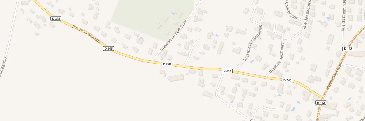 Plan du 51 Rue de la Gravette à Cubnezais