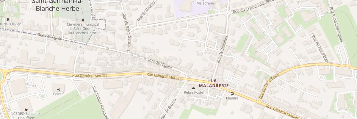 Plan du 32 Rue de l’Église à Caen