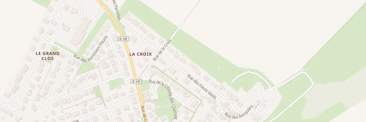 Plan du 15 Rue des Hauts Vents à Feuguerolles-Bully