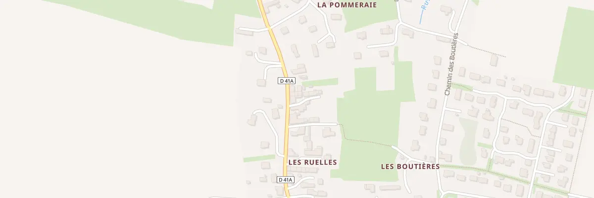 Plan du 11 Rue des Ruelles à Laize-Clinchamps