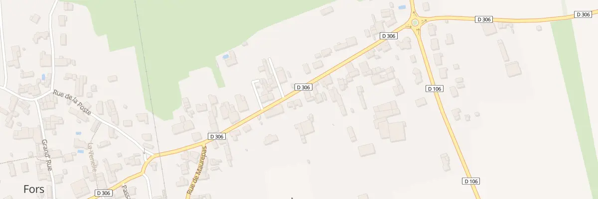 Plan du 24A Rue de l’Infirmerie à Fors