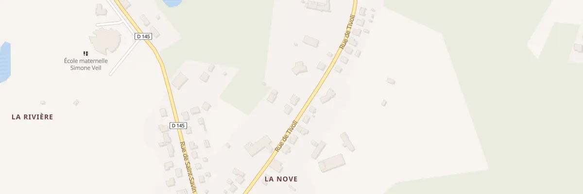 Plan du 6004 Rue de Tivoli à Montendre
