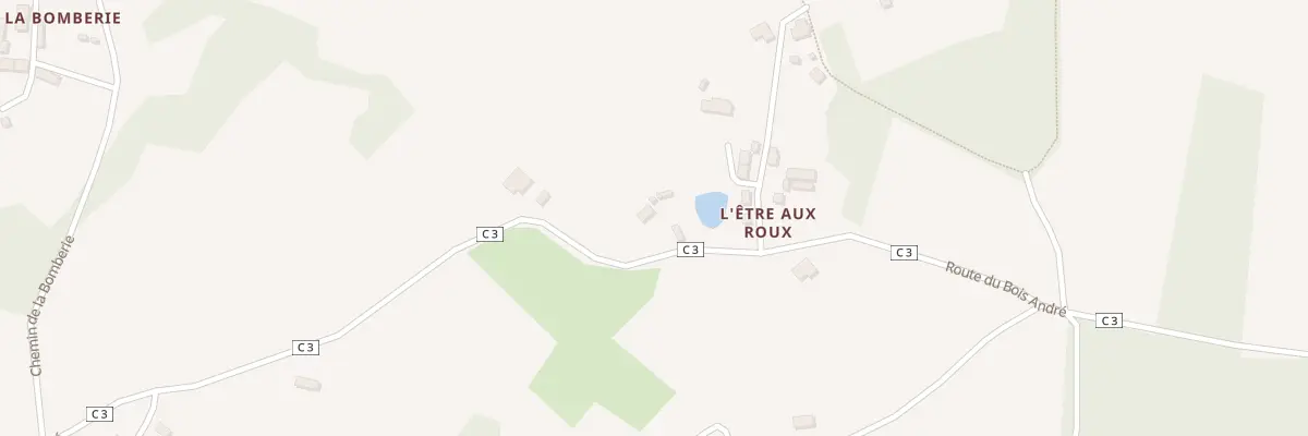 Plan du 1770 Rte du Bois André à Sainte-Honorine-la-Guillaume