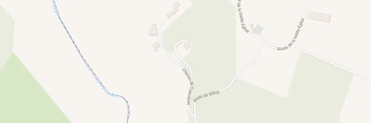 Plan du 1A Traouquet à Payros-Cazautets