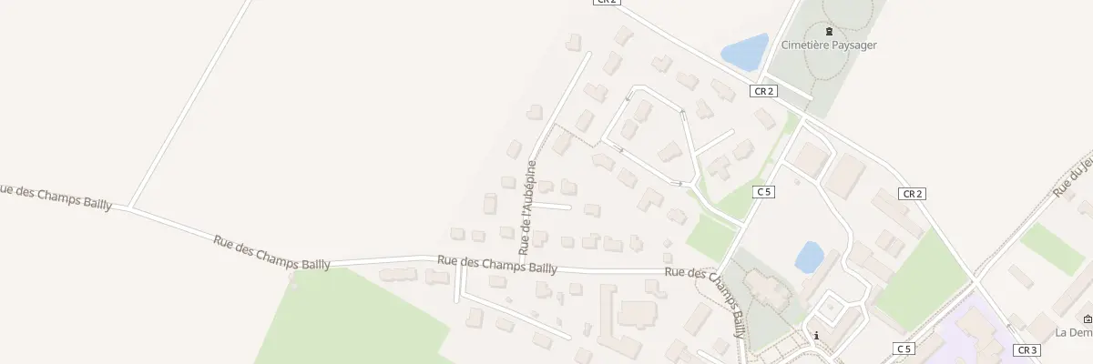 Plan du 8 Rue de l’Aubépine à Saint-Contest