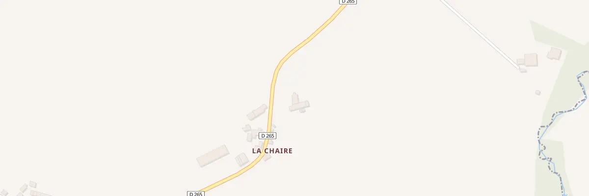 Plan du 640 La Chaire à Saint-Julien-du-Terroux