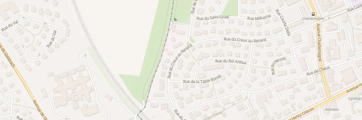 Plan du 26 Rue du Creux au Renard à Caen