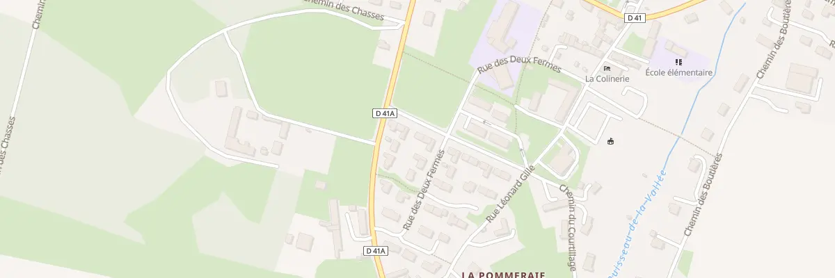 Plan du 8 Rue du Grand Pré à Laize-Clinchamps