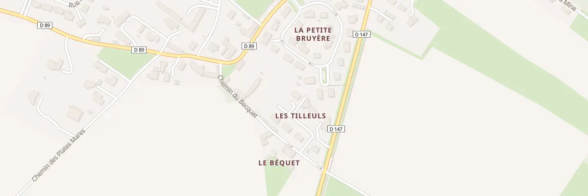 Plan du 8 Rue des Tilleuls à Feuguerolles-Bully